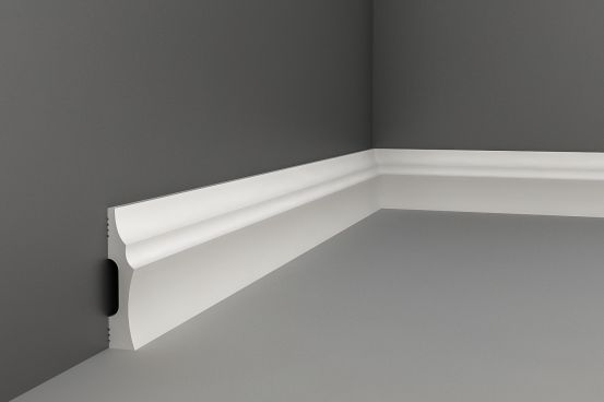 Плинтус напольный Cosca PX009 из экополимера